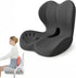 Premium Ergonomic Seat Cushion Set with Back Support, Non-Slip Base for Office