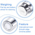 QP Calibration Weights, 100 Gram OIML Class M1 High Precision Stainless Steel Scale Weights for Digital, Kitchen,