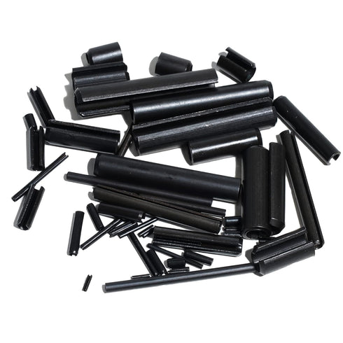 385PCS Roll Pin Set - 26 Sizes Spring Dowel Tension Roll Pins Assortment Kit for Home Improvement and Automotive Repair