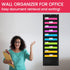 Godery Premium Hanging File Folder Organizer - 10 Pockets & 3 Hangers, Perfect for Home Organization, Wall or Over Door