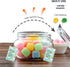 50Pcs 1 Gram Food Safe Silica Gel Desiccant Packs, Indicating Moisture Absorbers for Storage