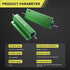 Twidec/2Pcs 100W 8 Ohm Wirewound Resistors, Aluminum Housed Resistor for Power Supply Equipment