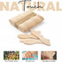 Concession Essentials 2.75" Pack 200ct Natural Wooden Ice Cream Spoons Eco-Friendly Mini Tasting and Craft Spoons