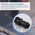 1/2 inch Square to 1/4 inch Black Hex Ratchet Socket Wrench Adapter Spanner Set, Drive Converter Impact Tool
