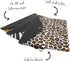 Pukka Pad Wild A4 Stud Wallets, File Storage Folder, 23.5 x 32cm, Pack of 3, Assorted Animal Print Designs