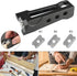 Edge Banding Trimmer - Chamfer Plane Edge Banding,Handle Edge Trimmer Manual Planer Woodworking Blade Edge Corner Planer Quick Edge Chamfer Burr Scraper Tool for Deburring Sealing (R1+R2+R3)