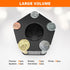 Coin Counter Coin Sorter, Creative 2 in-1 Desk Organizer, 360° Rotatable Coin Sorter & Pen Holder