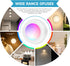 Lilampts Dimmer (6 Pack LED Puck Lights with Remote Control, Wireless Under Cabinet Lighting,Color Changing Lights