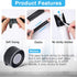 Black Self Fusing Silicone Tape, 2 PCS 1" X 11.8 Ft for Pipe Hose Repair, Waterproof Silicone Grip Thick Tape