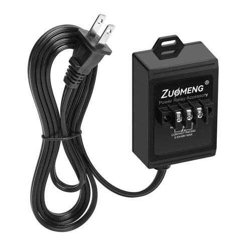 Zuomeng Power Relay Accessory for Expanding Switched Outlet Capacity, Detects 120V AC, SPDT