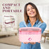 LifeBasis 17 OZ Ultrasonic Jewelry Cleaner, Portable with 42kHz and 5 Cleaning Timer for Jewelry, Eyeglasses, Watches -