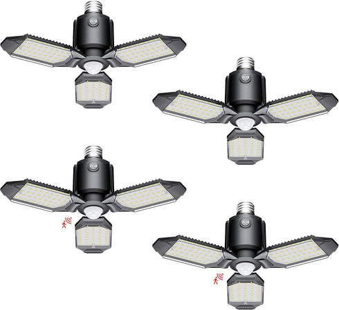 Motion Sensor Garage Light, 80W Garage Lights Ceiling Led Motion Activated,Dusk to