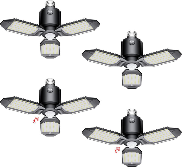 Motion Sensor Garage Light, 80W Garage Lights Ceiling Led Motion Activated,Dusk to