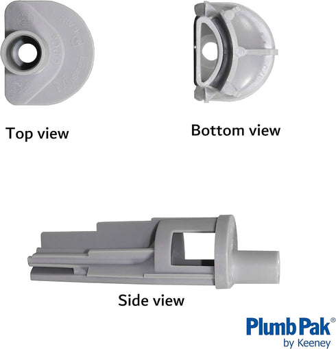 Plumb Pak PP855-69 Plastic Water Softener Air Gap - 2 in. for Standpipes