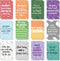 Zonon 24 Pcs Mini Colorful Notebooks, Funny Motivational Journals, Small Pocket Notepads for Kids, Travel