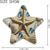 ALAZA Starfish Seashell Funny Star Shaped LED Night Light Dusk to Dawn Sensor Plug in Night Home Decor Desk Lamp