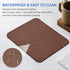 Cute Brown Mouse Pad - Splash-proof Textured 10.2 x 8.2 Inch, Stitched Edge Non-Slip Waterproof Rubber