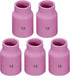 RIVERWELD Large Gas Lens Alumina Nozzle Ceramic Cups 53N87#12 3/4" Orifice Fit SR DB WP 9 17 18 20 25 26 5pk