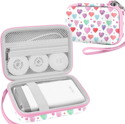 Leayjeen Label Printer Case Compatible with Nelko P21 Bluetooth Label Printer / Phomemo D30 D35