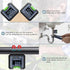0-360 Digital Angle Finder Level, Magnetic Electronic Gauge Inclinometer Protractor Tool with Bubble Level and