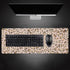 Large Gaming Mouse Pad, Desk Pad, Computer Keyboard Mouse Mat, Non-Slip Rubber Base and Stitched Edges, 31.5x11.8 Inch,