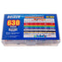 BOJACK 630 Pcs 17 Values Resistor Kit 0 Ohm-1M Ohm with 1% 1/4W Metal Film Resistors Assortment