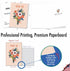 5 7 Inch (1 C2814ITYG NobleWorks - Thank You Greeting Card with x Envelope Card) Bouquets of Thanks