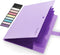 Sooez Expanding File Folder, Letter Size Accordion Organizer, 5 Pocket Folders for Documents - Cute Folder with Labels,