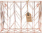 U Brands Copper/Rose Gold Hanging File Desk Organizer, Wire Metal