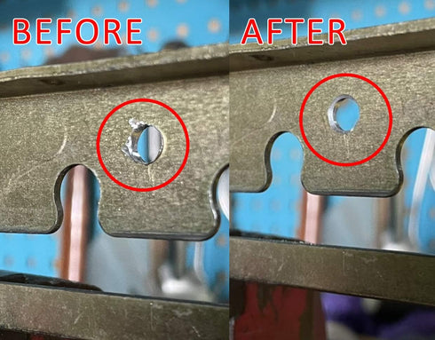 ORXPLUS Tools 5 Flute Metal Deburring Chamfer Drill Bit for Cleaning Pipe/Tube Burr, 87 Degree Quick Release Shank