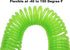YOTOO Polyurethane Recoil Air Hose 1/4" Inner Diameter by 25' Long with Bend Restrictor, 1/4" Industrial Quick Coupler and Plug, Green by YOTOO