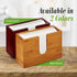 AdirHome 4.8" 11.6" 7.8" Countertop Commercial Bamboo Paper Towel Dispenser x x - Wall Mount or for Multifold Hand