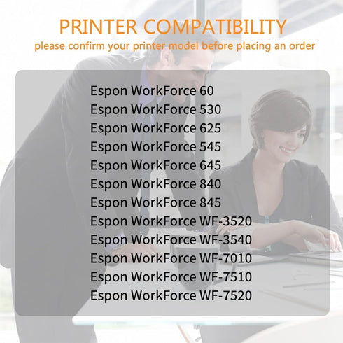 Run Star 4 Black 127 Remanufactured Ink Cartridge Replacement for Epson 127 T127 (for WF-3520 WF-3540 WF-7010 WF-7510