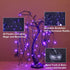 24-inch Light,80 LIGHTSHARE Halloween Willow Tree LED Spooky Bonsai Night LED Lights, Battery Powered or DC