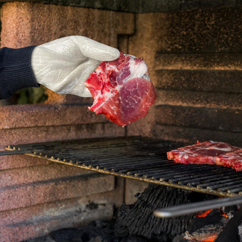 MIG4U 12 Pairs Cotton String Work Gloves for Safety, Large Size, Economic Hand Saver for BBQ