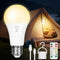 Kimjo Rechargeable Light Bulbs with Remote, Keep Lighting During Power Outage, 2600mAh
