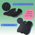 Generic 3D Chairs,Tailbone Ergonomic Memory Foam Seat Cushion mesh for Airflow and Non-Slip Seat Pillow for Car
