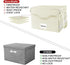 DocSafe Fireproof File Box with Lock, Portable Document Storage Organizer with Pockets for Home Office