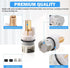 RP25513 Faucet Stem Assembly Compatible with Delta Two Handle Faucet Repair Kit, 2-PACK