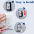 20 Pcs Wall Plate Spacer - Metal Flush Fit Device Leveling Plates for Electrical Outlet and Boxes