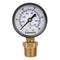 Solimeta 2" Pressure Gauge, Well Pump, 0-100 PSI