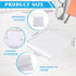 Sabary White Sticky Notes - 2400 Sheets, 3 x 3 Inch Self Stick Notes Pads, 24 Pads, 100 Sheets/Pad