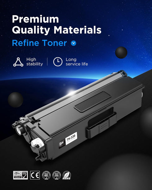 TN336 TN331 TN315 TN310 Compatible Toner Cartridge Replacement for Brother TN 336 331 315 310 TN-336 TN-331 TN-315