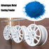 Powder Coating Powder for Metal Surfaces, Blue, 4 oz | Perfect for Car Paint, Steel Structures, and Gardens