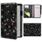 Server Books for Waitress Waiter with Zipper Pocket, Skull Gothic Leather Server