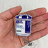 Bydevia 24 Sani Wipes Badge Reel Retractable for Nurse Nursing RN CNA LPN Doctor & Medical Worker | Funny Nurse Badge