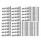 300Pcs M3 Black Alloy Steel Hex Socket Screws Nuts Washer Assortment Kit (Set B Button Head)