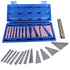 Precision Angle Block Set - 12Pcs Machinist Tools with 1/4, 1/2, 1, 2, 3, 4, 5, 10, 15, 20, 25, 30 Degree Gauges