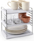YouCopia UpSpace Cabinet Box Organizer, Adjustable Kitchen Pantry Shelf for Plastic Wrap