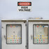 SmartSign “Danger - High Voltage” Aluminum Sign | 7" x 10"